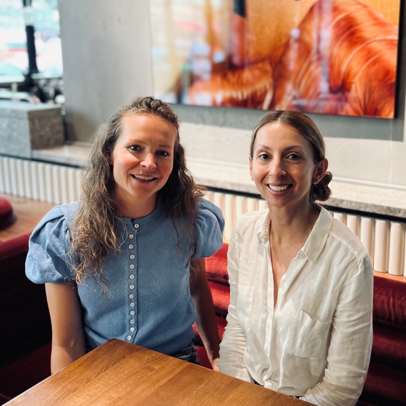 Friedi and Noreen, founders of Vital Edit